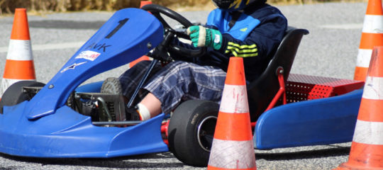 Session de karting